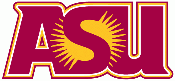 Arizona State Sun Devils 1980-Pres Wordmark Logo heat sticker